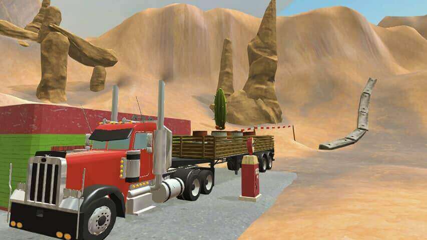 18 Wheeler Driving Sim - Monkey Mart