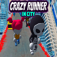 Crazy Runner in City | slope-game.github.io Unblocked Game